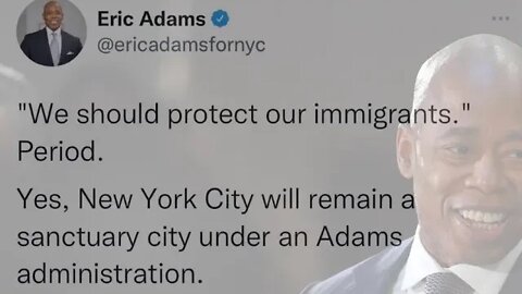 Eric Adams on the illegal immigrant crisis: "We have not asked for this....