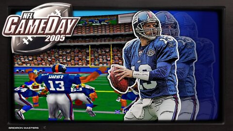 Kurt Warner Throws 5 TDs - NFL GameDay 2005 - Packers vs Giants