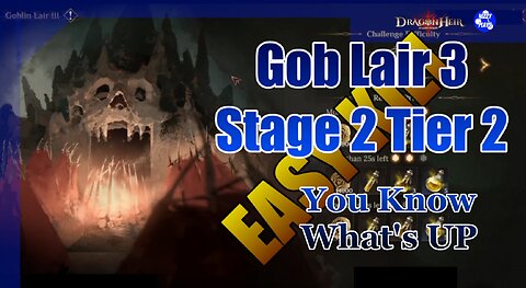 👿👿 F2P Goblin Lair 3 Stage 2 Tier 2- FULL AUTO 👿👿 w/ Gear Tactics and Team BDown!