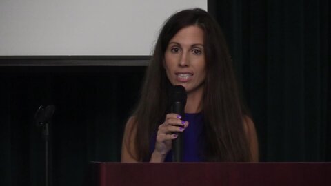 Nicole Solas Independent Women's Forum Senior Fellow Holds Gender Ideology Event At RI Cranston Public Library