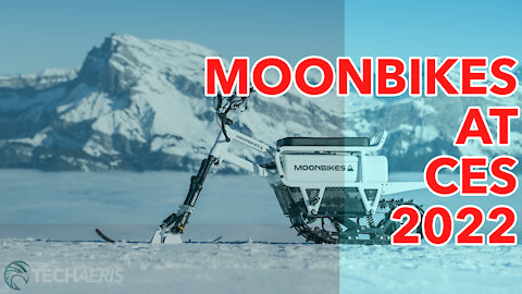 [CES 2022] MoonBikes Unveils The World's First Electric Snowbike