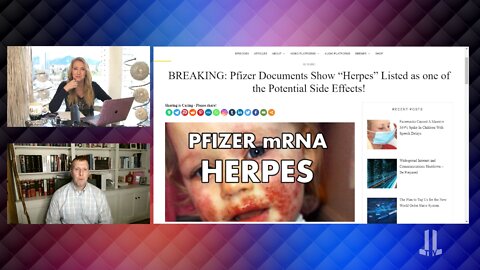 Pfizer Doc Listed Herpes as One of the Side Effects of the jab!