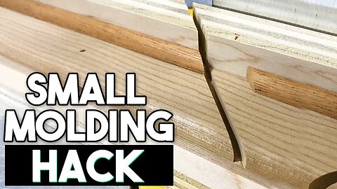 The Secret to Perfect Small Molding Cuts