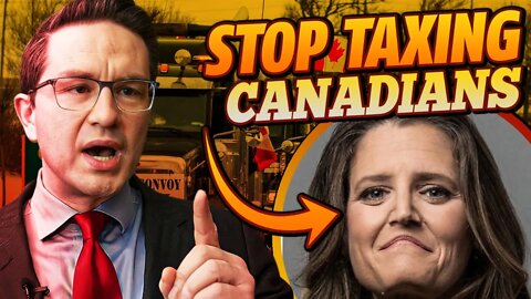 Pierre Debates Freeland On Tax Raises