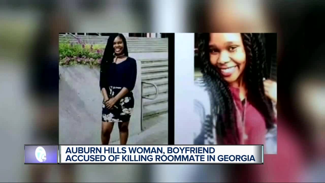 Auburn Hills woman, boyfriend accused of killing roommate in Georgia