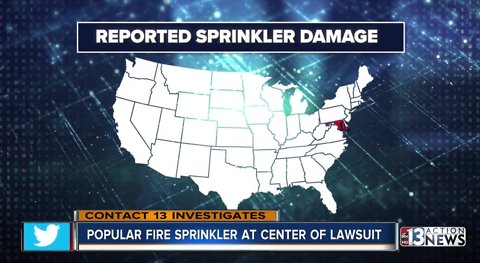 Fire sprinkler at center of lawsuit