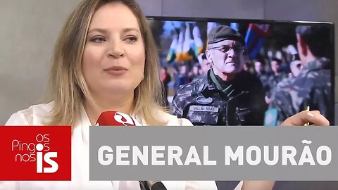 Joice: Cresce apoio nas redes sociais ao general Mourão