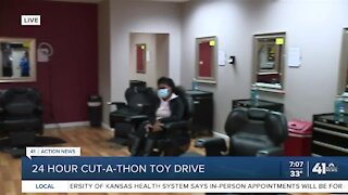 Barbershop to cut hair for 24 hours for a cause