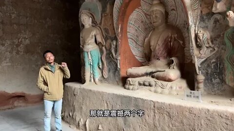 Traveling to Gansu, there are grottoes hidden in the primeval forest for more than 1600 years + 14