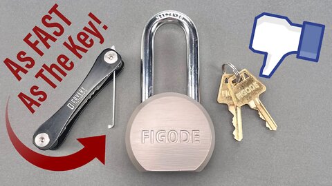 [1476] A Sign That The Lock-Maker Just Doesn’t Care (Figode Round Body Padlock)