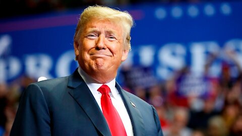 In Georgia, supporters at the Trump rally are already starting to shout "Fight for Trump!"