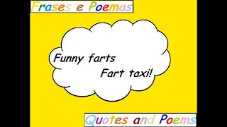 Funny farts: Fart taxi! [Quotes and Poems]