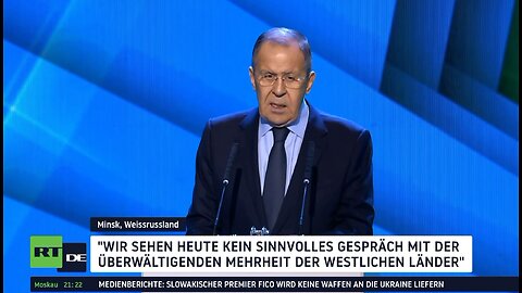 Lawrow kritisiert Westen für ablehnende Haltung gegenüber Russlands Friedensinitiativen