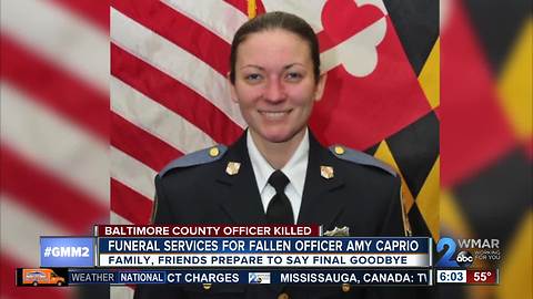 Funeral for Officer First Class Amy Caprio