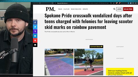 Pride Mural DEFACED AGAIN, Woke Leftists LOSE IT After People DESECRATE Neo-Com Woke Flag AGAIN