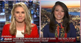 The Real Story - OANN Exclusive Trump Sit-Down with Chanel Rion