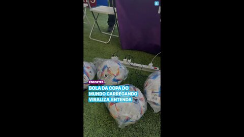 Bola da Copa do Mundo carregando viraliza, entenda #shorts #alrihla #copadomundo #adidas #worldcup