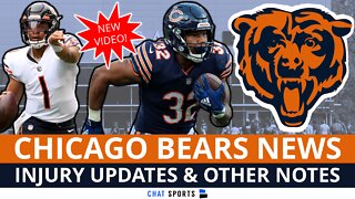 Justin Fields WILL PLAY vs. Browns + David Montgomery & Tavon Young Injury Updates | Bears News