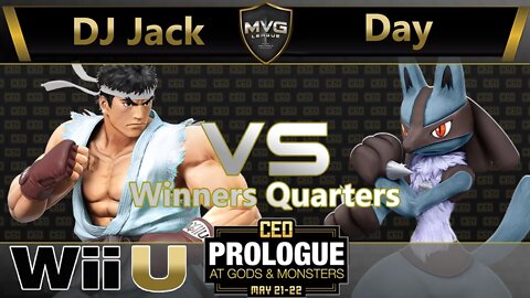 TGL|DJ Jack (Ryu) vs. Oni Day (Lucario) - Winners Quarters - CEO Prologue