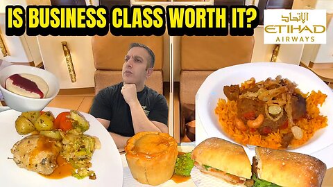 ETIHAD BUSINESS CLASS...Is It Worth It? Normal Guy Flies Business Class!