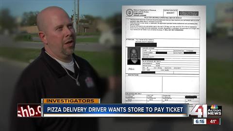 Pizza delivery driver claims to get slice of injustice