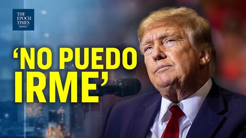 Trump dice por qué “no puede” dejar la política: +50 legisladores piden prueba cognitiva a Biden