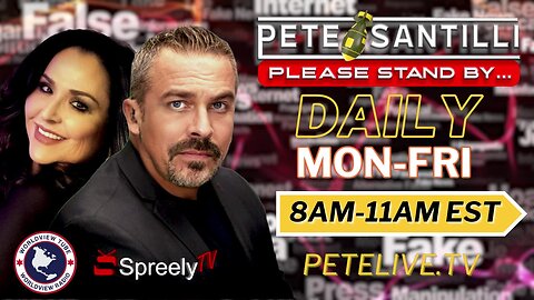 🇺🇸 THE PETE SANTILLI SHOW 24/7 FEED 🇺🇸 LIVE SHOWS MON-FRI AT 8-11AM & 4-5PM