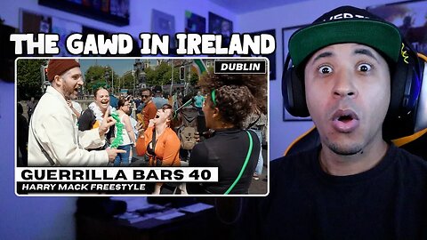 Harry Mack Guerrilla Bars 40 Dublin Pt 2 (Reaction)