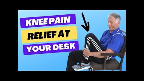 Knee Pain? 3 Ways To Get Relief At Your Desk