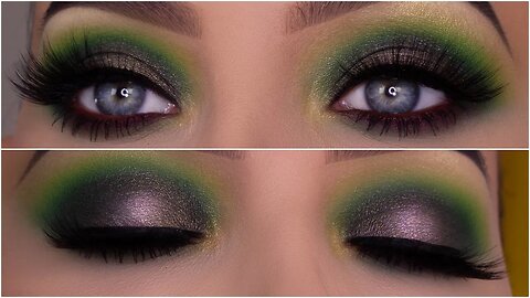 Green Holiday Smokey Eyes Tutorial | An Knook