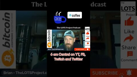 join me tomorrow morning. #thelotsproject #coffeeaddict #brew #tips #live