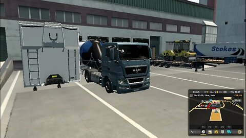 Moving the Milk to the End Location in Euro Truck Simulator highlight