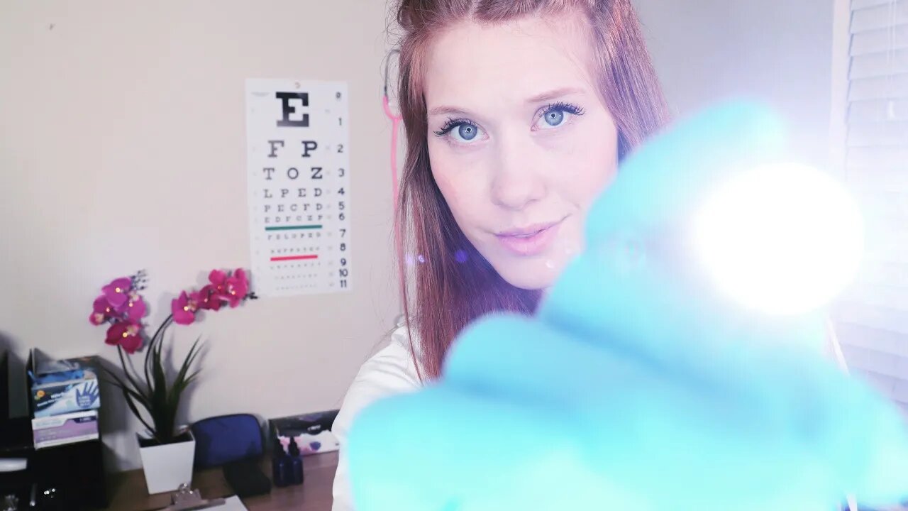 [ASMR] MEN'S Cranial Nerve Exam |Testing Your Senses | XSmall Latex ...