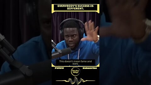 Kevin Hart, Everybody's success is different #shorts #youtubeshorts #kevinhart #hart #joerogan