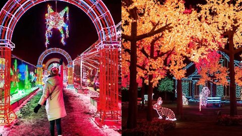 Illumi à Laval revient quelques jours seulement avec un parcours illuminé de printemps