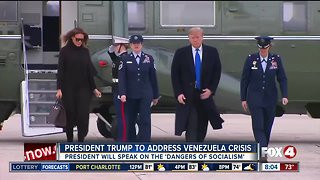 President Trump to visit Miami Monday to address Venezuelan situation