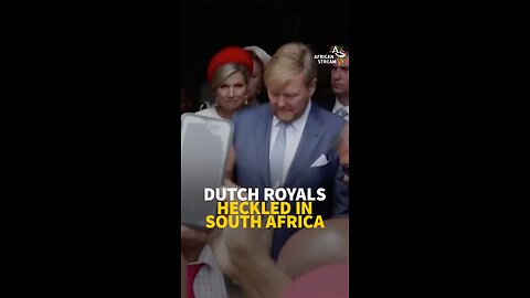 Dutch Royals Heckled In South Africa