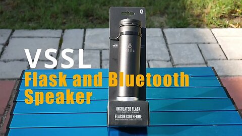 Vessel Flask and Bluetooth Speaker