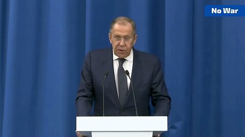 Russia had no other alternative to a special military operation! Lavrov!