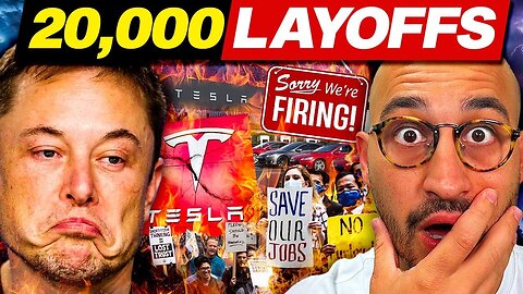 Tesla Fires 20,000 | 90% of Americans Will Lose Car on This Collapse