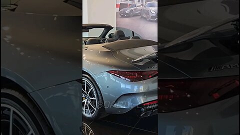 😱Seleneite Grey Mercedes SL63 AMG with Night Package II at AMG Performance Center Göteborg Hedin Bil