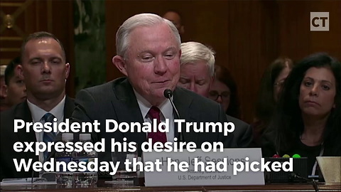 Trump Expresses Frustration With Sessions, 'I Wish I Did' Pick Another Ag