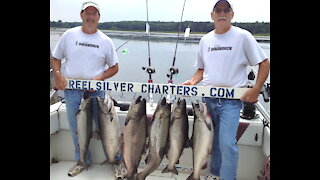 Salmon Fishing Lake Ontario, Huge Salmon