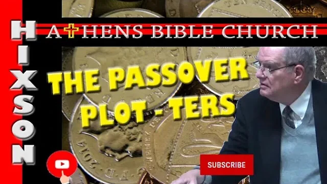 The Plot To Kill Jesus On Passover He Is The Lamb Luke 22 Athens