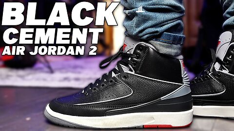 Jordan 2 " Black Cement " Review and On Foot !