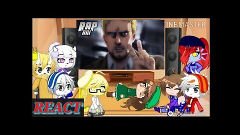 Gacha life React ao Rap do Reiner Braun #gacha life #gacha