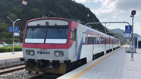 KORAIL Commuter Diesel Car in South Korea