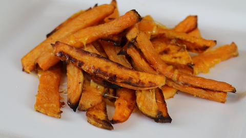 Sweet Potato Cheese Fries