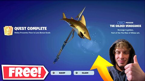 Fast Way To Get Gilded Vengeance Pickaxe! #fortnite #gaming #epicgames #fortnitebr #fortniteclips