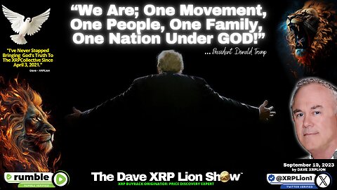 New "Whitehats/Military Alliance End Khazarian Mafia" DAVE XRPLION-SEPT23 (MUST WATCH) TRUMP NEWS